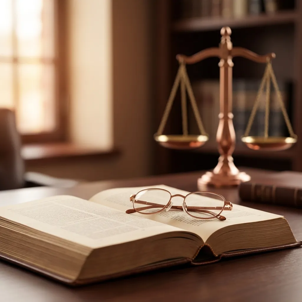 Legal book with scales of justice - representing our editorial commitment to accuracy
