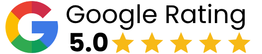 Google rating 5.0 out of 5